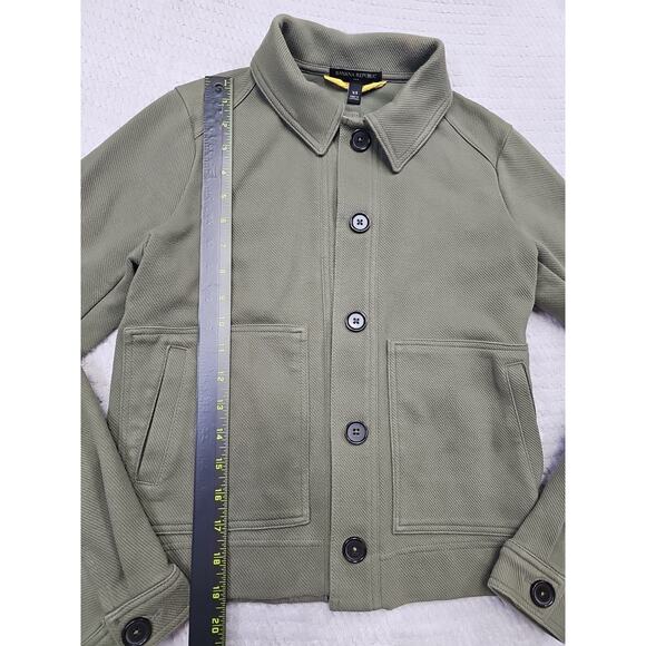 Banana Republic Jacket Womens XS Green Utility Woven Jacket - Picture 2 of 7